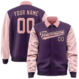 Custom Purple Light Pink Jacket