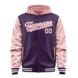 Custom Purple Light Pink Jacket