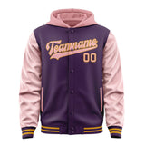 Custom Purple Light Pink Jacket