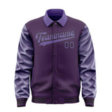 Custom Purple Light Purple Jacket
