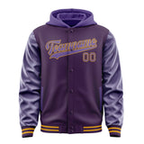 Custom Purple Light Purple Jacket