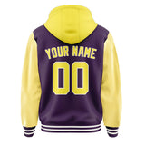 Custom Purple Light Yellow Jacket