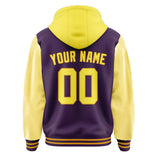 Custom Purple Light Yellow Jacket