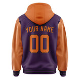 Custom Purple Orange Jacket