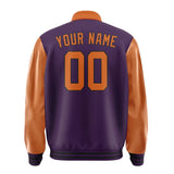 Custom Purple Orange Jacket