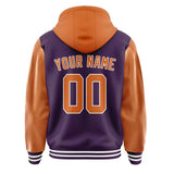 Custom Purple Orange Jacket