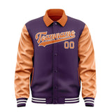 Custom Purple Orange Jacket