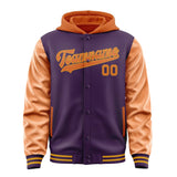 Custom Purple Orange Jacket