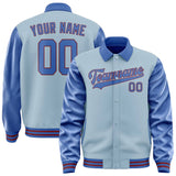 Custom Light Blue Sky Blue Jacket