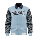 Custom Light Blue Navy Jacket