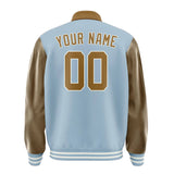 Custom Light Blue Khaki Jacket