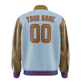 Custom Light Blue Khaki Jacket
