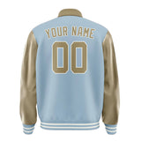 Custom Light Blue Light Khaki Jacket