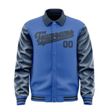 Custom Sky Blue Blue Jacket