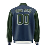 Custom Blue Dark Green Jacket