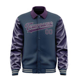 Custom Blue Purple Jacket