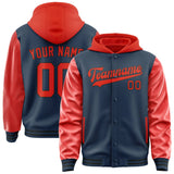 Custom Blue Orange Red Jacket