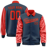 Custom Blue Orange Red Jacket