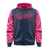 Custom Blue Pink Jacket