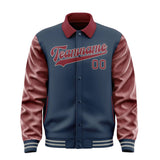 Custom Blue Crimson Red Jacket