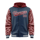 Custom Blue Crimson Red Jacket