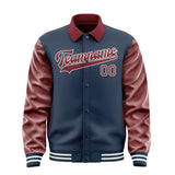 Custom Blue Crimson Red Jacket