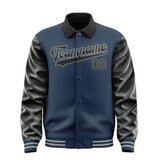 Custom Blue Black Jacket