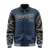 Custom Blue Black Jacket