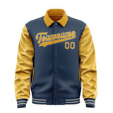 Custom Blue Yellow Jacket