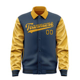 Custom Blue Yellow Jacket