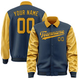 Custom Blue Yellow Jacket
