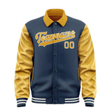Custom Blue Yellow Jacket