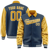 Custom Blue Yellow Jacket