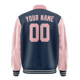 Custom Blue Light Pink Jacket