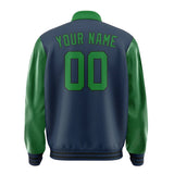 Custom Blue Emerald Green Jacket