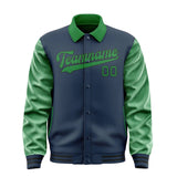 Custom Blue Emerald Green Jacket