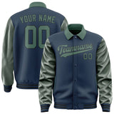 Custom Blue Blue Green Jacket