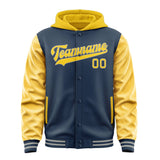 Custom Blue Gold Jacket