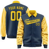 Custom Blue Gold Jacket