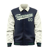 Custom Navy Cream Jacket