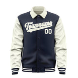 Custom Navy Cream Jacket