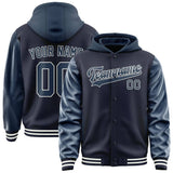 Custom Navy Blue Jacket