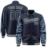 Custom Navy Blue Jacket