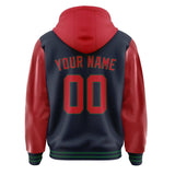 Custom Navy Red Jacket