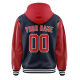 Custom Navy Red Jacket