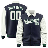 Custom Navy White Jacket