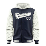 Custom Navy White Jacket