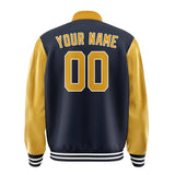 Custom Navy Yellow Jacket