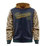 Custom Navy Khaki Jacket