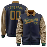 Custom Navy Khaki Jacket